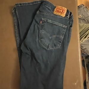 Men’s 505 Levi’s blue jeans size 34x32
